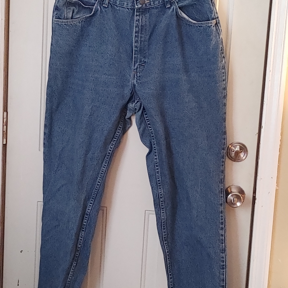 Vintage 80s PS Gitano High Waist Curvy Mom Tapered Jeans plus Size 20 Waist